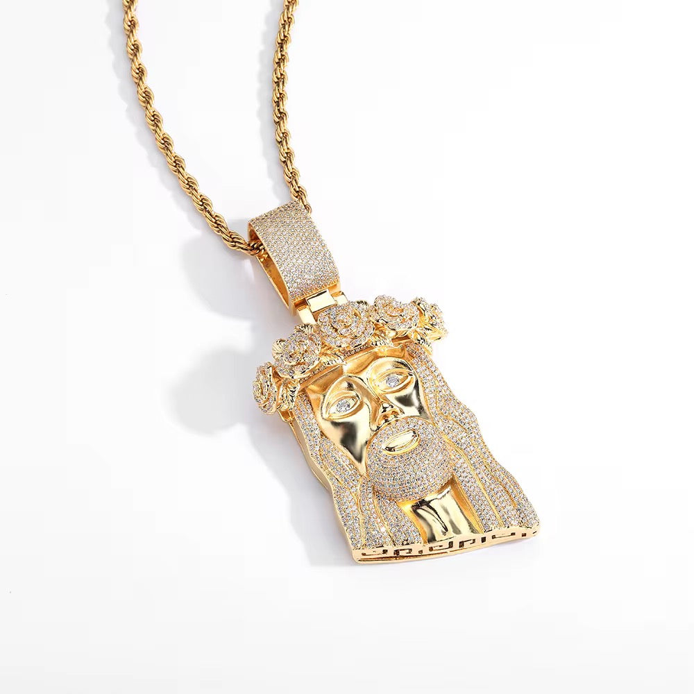 Jesus Piece - Floral Thorns