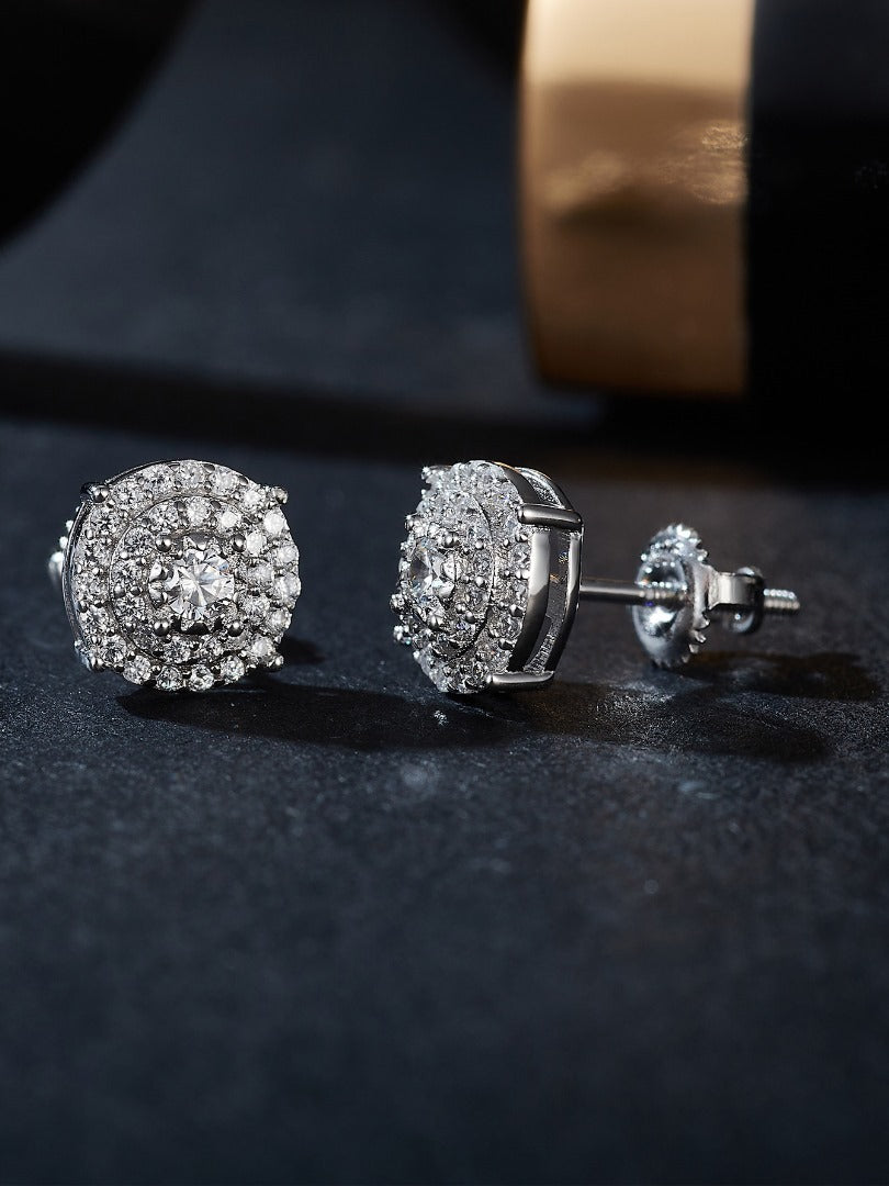 royal cirle earrings