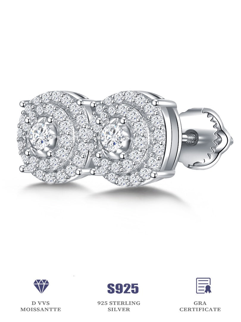 royal cirle earrings